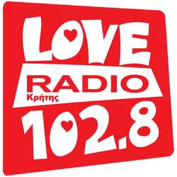 Logo Love Radio Κρήτης 102.8